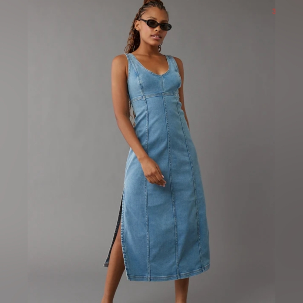 Denim Sleeveless Dress